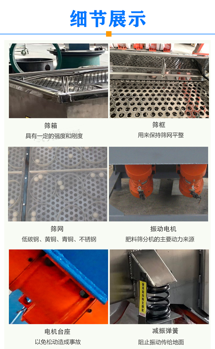 磨料振動篩細節