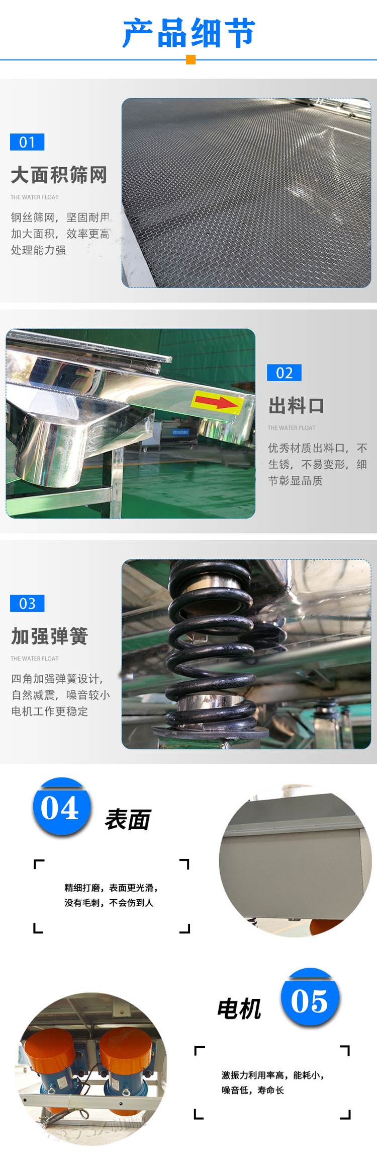 方形振動篩細節